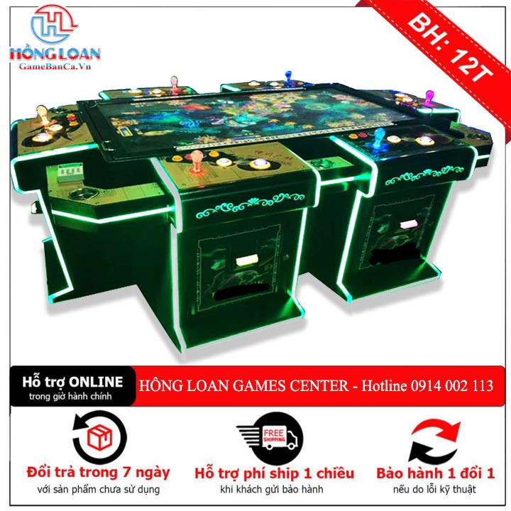 Máy Bắn Cá 6 Người 55inch (Model:C_03)